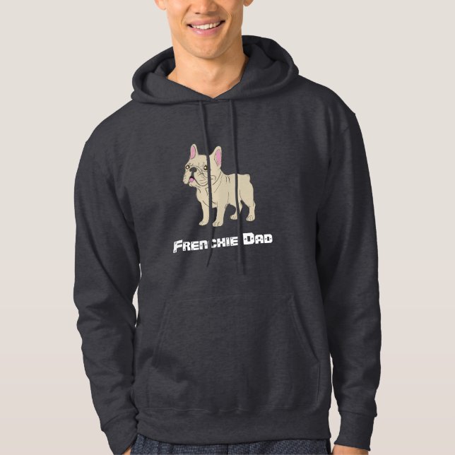 Veste À Capuche Papa Frenchie (Devant)