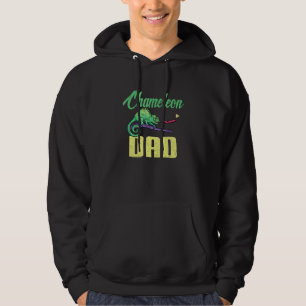 Veste À Capuche Papa Herpétologue Lézard Reptile Caméléon Homme