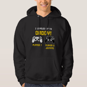 Veste À Capuche Papa Joueur de Console de Jeux Révélation de Sexe
