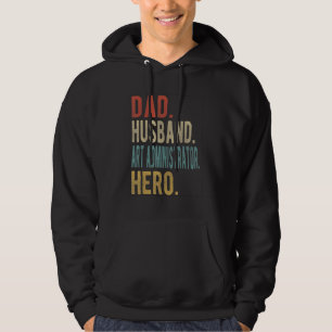 Veste À Capuche Papa mari administrateur héros pour hommes