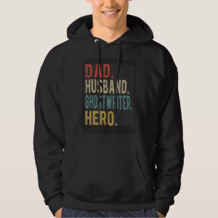 Veste À Capuche Papa Mari Nègre de roman Héros