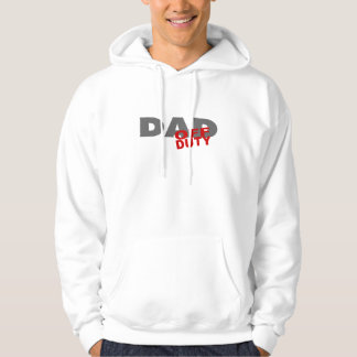 Veste À Capuche Papa qui n'est pas de service (rouge)
