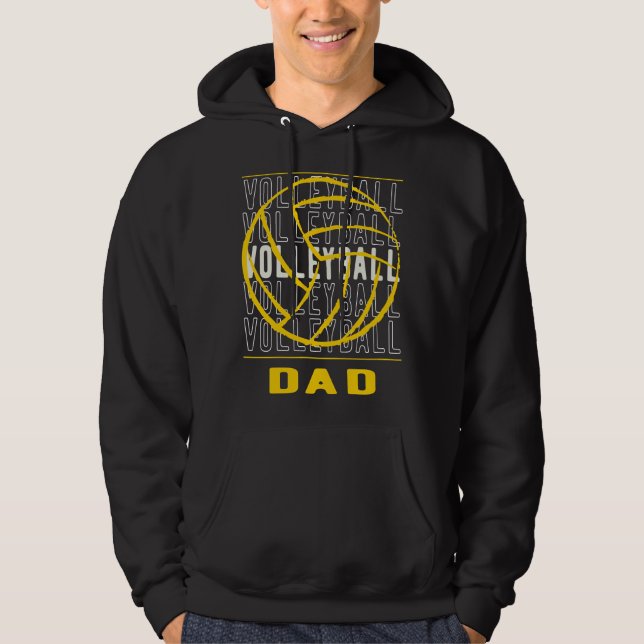 Veste À Capuche Papa volley (Devant)