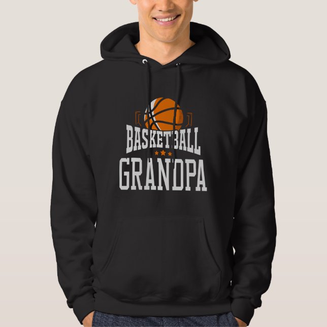 Veste À Capuche Papi Basket-ball Supporter des Équipes de Sport (Devant)