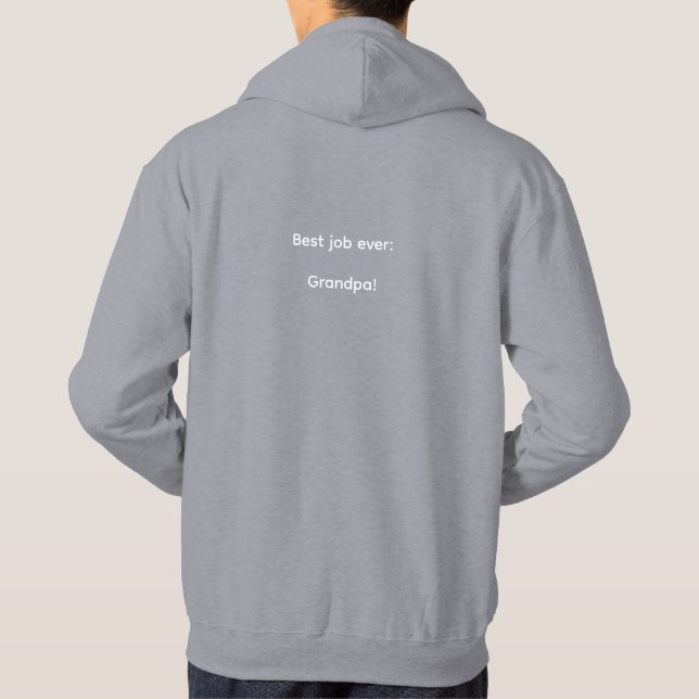 Veste À Capuche Papi est.2026 (Dos)