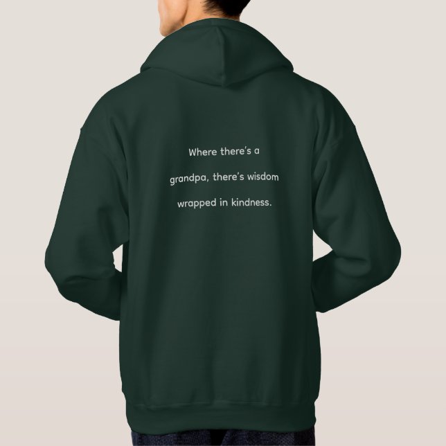 Veste À Capuche Papi est.2026 (Dos)