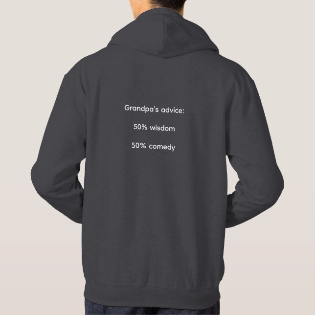 Veste À Capuche Papi est.2026 (Dos)