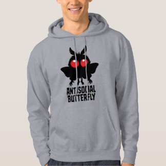 Veste À Capuche Papillon Antisocial Mothman Cryptide