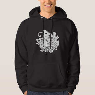 Veste À Capuche Papillon asiatique Japonais Conception Kamon