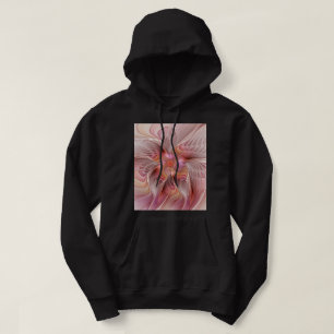 Veste À Capuche Papillon Coloré Abstrait Art Fantastique Fractal