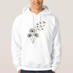 Veste À Capuche Papillon de pissenlit en vol