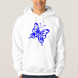 Veste À Capuche Papillon rétro - Bleu