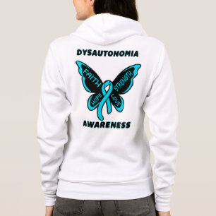 Veste À Capuche Papillon/Sensibilisation...Dysautonomie