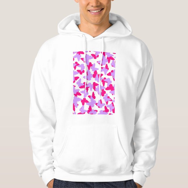 Veste À Capuche Papillons posés (Devant)