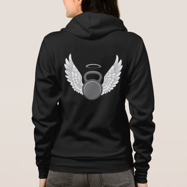 Veste À Capuche Paradis des Kettlebells (Dos)