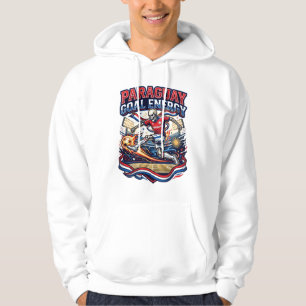 Veste À Capuche Paraguay But Énergie Skeleton Buteur Nations Gras