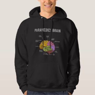 Veste À Capuche Paramedics Cerveau Médicale EMT EMS First Aider Me