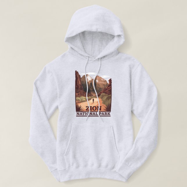 Veste À Capuche Parc national de Zion (Design devant)