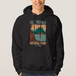 Veste À Capuche Parc national Isle Royale Us Michigan_777
