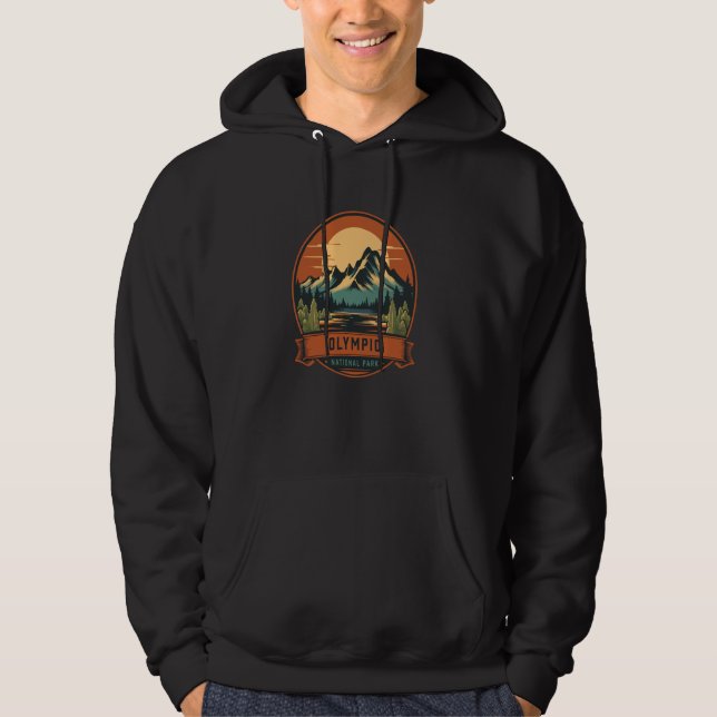 Veste À Capuche Parc national olympique Vintage (Devant)