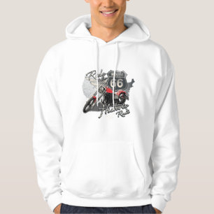 Veste À Capuche Parcourez la route 66, Sweat-shirt à capuche vinta