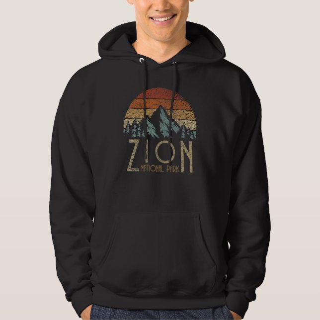 Veste À Capuche Parcs nationaux de l'Utah Zion State Beehive Might (Devant)