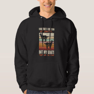 Veste À Capuche Parfois je me demande si je suis éleveur de chèvre
