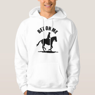 Veste À Capuche Pariez Sur Moi - Courses de Chevaux