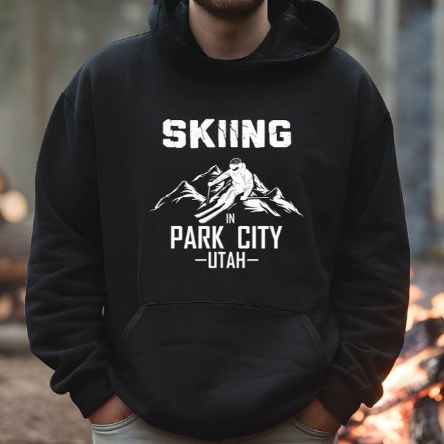 Veste À Capuche Park City Utah ski (Créateur téléchargé)