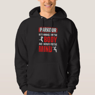 Veste À Capuche Parkour Pour Parkour Runner Traceur Freestyle Runn