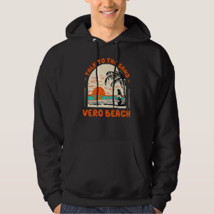 Veste À Capuche Parlez Au Sand Vero Beach Océan Florida Beach Bu