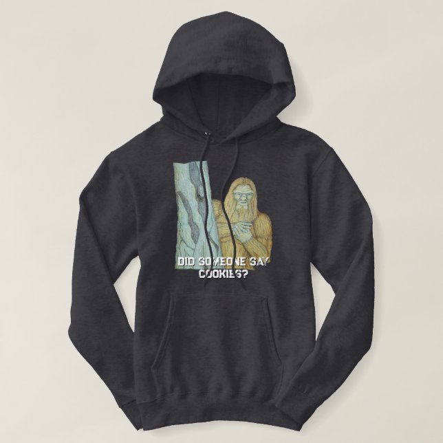 Veste À Capuche Parodie de mème Bigfoot (Design devant)