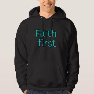 Veste À Capuche Parole religieuse de foi première