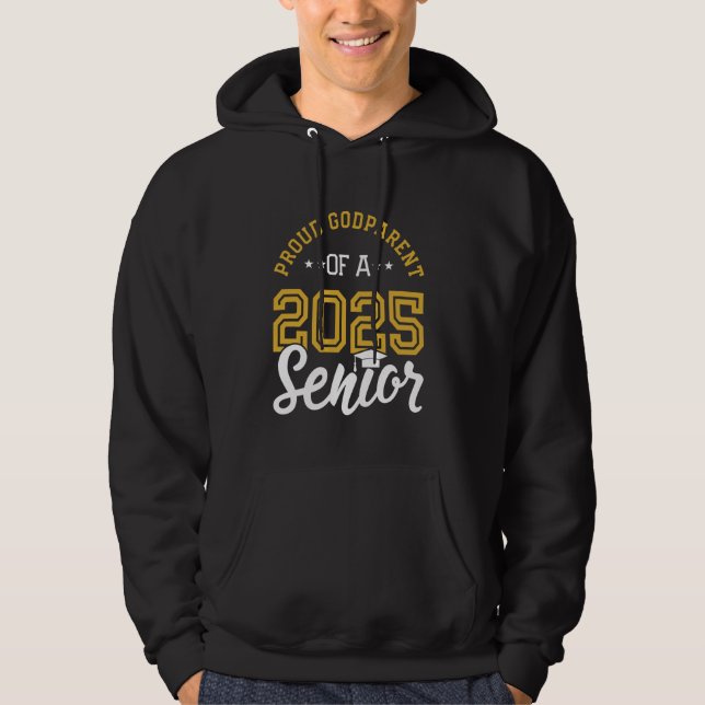 Veste À Capuche Parrain D'Une Classe D'Études Supérieures (Devant)