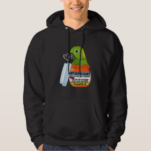 Veste À Capuche Parrot antidépresseur mignon I Jaune napperon Amaz