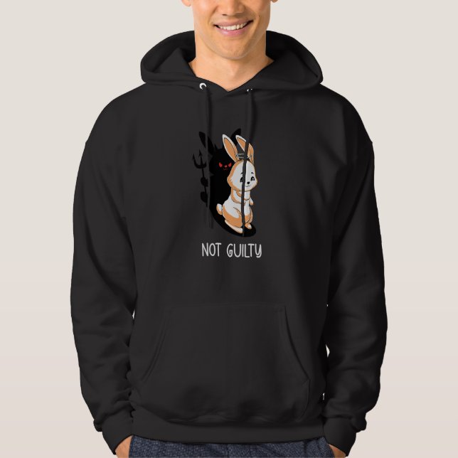 Veste À Capuche Pas Coupable Angle Diable Rabbit Pas Coupable (Devant)
