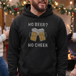 Veste À Capuche Pas de bière pas de joie Sweatshirt laid