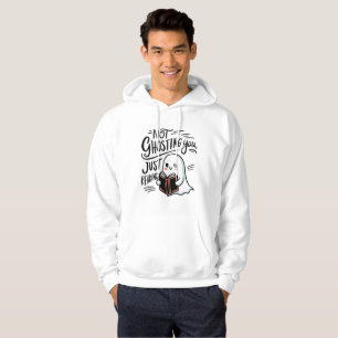 Veste À Capuche Pas de fantômes, juste de lire