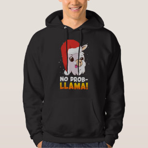 Veste À Capuche Pas de Prob Lampa Alpaca Noël Père Noël