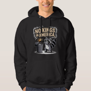 Veste À Capuche Pas de rois en Amérique Design raccoon