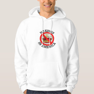 Veste À Capuche Pas de rois en Amérique Style patriotique
