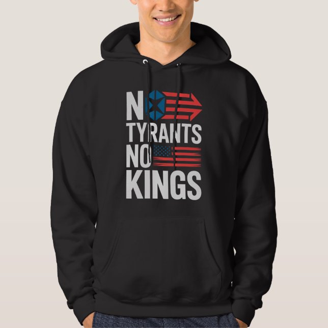 Veste À Capuche Pas de Tyrans Pas de Rois Liberté Patriote Manifes (Devant)