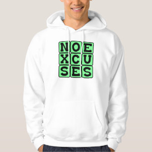 Veste À Capuche Pas d'excuses, Mème Internet