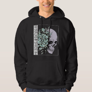 Veste À Capuche Pastel Flower I Crâne I Art Esthétique I Japonais 