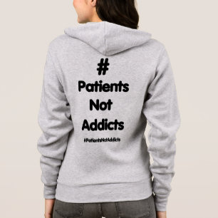 Veste À Capuche #PatientsNotAddicts