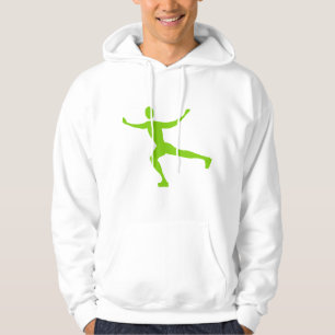 Veste À Capuche Patinage de glace - vert de Martien