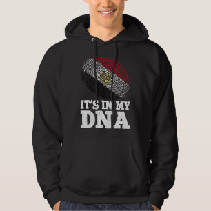 Veste À Capuche Patriotique C'est dans mon ADN empreintes digitale