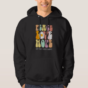 Veste À Capuche Peace Love Hope Short Bowel Syndrome SBS Sensibili