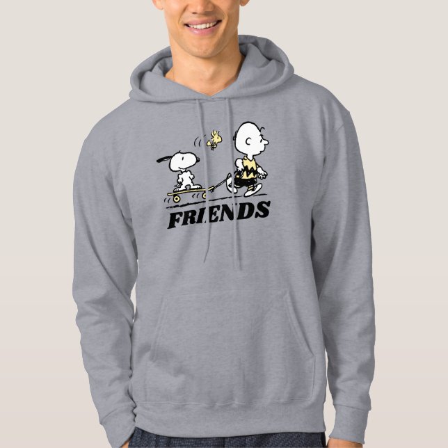 Veste À Capuche PEANUTS | Amis Patinage (Devant)