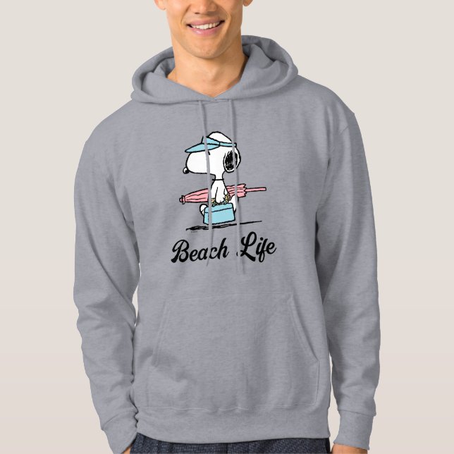 Veste À Capuche PEANUTS | Beach Bum Snoopy (Devant)